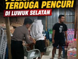 Terima Laporan Lewat 110, Polisi Amankan Terduga Pencuri dalam 15 Menit