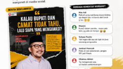 “Masa Bupati Tak Tahu?” Reaksi Warganet Menggema Usai Pengakuan Amirudin soal PT BKP