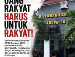Stop Pemborosan Anggaran! Mahasiswa di Luwuk Banggai Gelar Aksi di DPRD