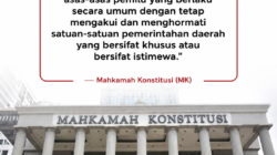 MK Tegaskan Pilkada Tetap Dipilih Langsung oleh Rakyat