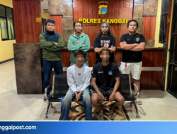 Dua Pemuda Dibekuk Usai Keroyok Warga Desa Awu, Korban Alami Luka di Wajah dan Rusuk
