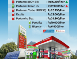 Pertamax Naik Rp3.950 per Liter, Pertamina Sebut Sesuai Evaluasi Harga Minyak Dunia