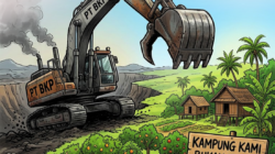 Bara Konflik Tambang Tuntung Kembali Menyala