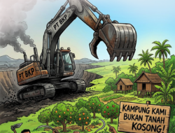 Bara Konflik Tambang Tuntung Kembali Menyala