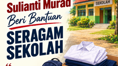 Penuhi Kebutuhan Pendidikan Ditengah Keterbatasan, Sulianti Murad Beri Bantuan Seragam Sekolah