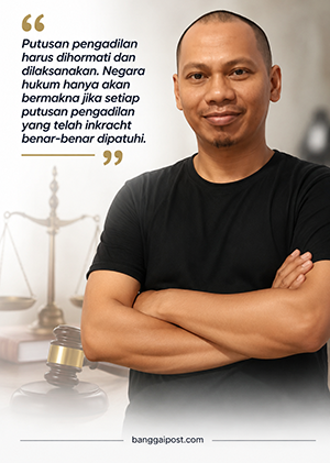 Marsidin Kembali Dilantik, Bukti Putusan Pengadilan Tak Bisa Diabaikan