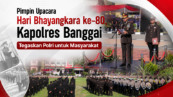 Pimpin Upacara Hari Bhayangkara ke-80, Kapolres Banggai Tegaskan Polri untuk Masyarakat