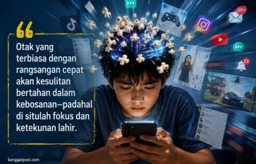 Otak Anak Terancam Rusak karena Scrolling Tanpa Henti? Kenali Fenomena Popcorn Brain