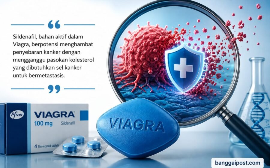 Ups..,Viagra Berpotensi Hambat Penyebaran Kanker, Studi Awal Tunjukkan Hasil Menjanjikan