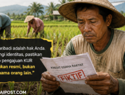 900 Petani Jadi Korban KUR Fiktif, Banggai Perlu Waspada Modus Penyalahgunaan Identitas