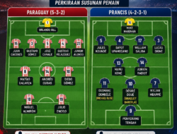 Paraguay Vs Prancis, Albirroja Siap Redam “Badai Petir” Les Bleus 