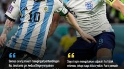 Inggris vs Argentina, Duel Klasik Penuh Memori