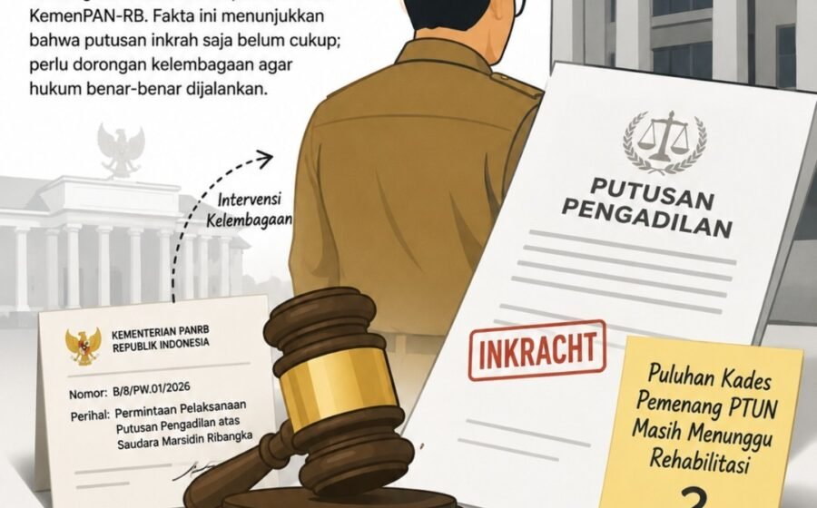 Pelantikan Marsidin Belum Cukup Membuktikan Ketaatan pada Hukum