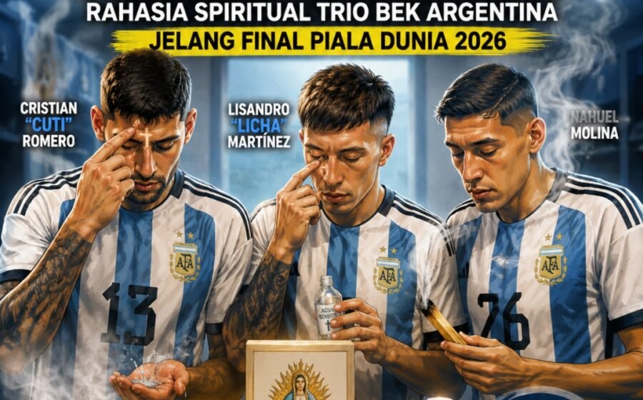 Ritual “La Banda del Palo Santo”, Rahasia Spiritual Trio Bek Argentina Jelang Final Piala Dunia 2026
