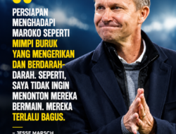 Kanada Vs Maroko, Jesse Marsch: Persiapannya Seperti Mimpi Buruk