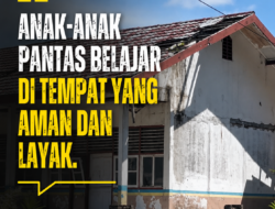 Sekolah Nyaris Tak Layak, SDN Inpres 1 Lauwon Butuh Perhatian Serius