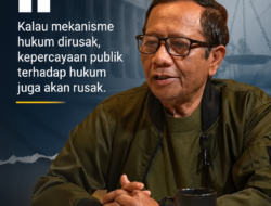 Mahfud MD Soroti Dugaan Barter Kasus Polri-Kejagung, Sebut Bisa Jadi “Gempa Bumi Hukum” Era Prabowo