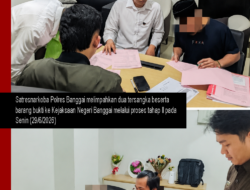 Kasus Sabu Masuk Tahap Penuntutan, Dua Tersangka Resmi Dilimpahkan ke Kejaksaan