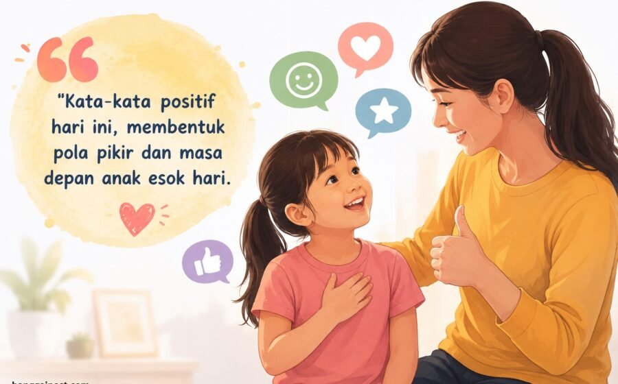 7 Ungkapan Positif yang Sebaiknya Dibiasakan Anak Setiap Hari, Fondasi Karakter Dimulai dari Kata-Kata