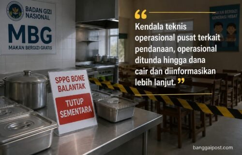 Dapur MBG di Bone Balantak Tutup Sementara, Ada Apa?