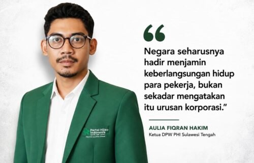 PHI Sulteng Kritik Sikap Bahlil Soal PHK PT GNI, Sebut Negara Tak Boleh Lepas Tangan