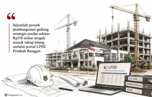 Pemkab Banggai Lelang 178 Miliar Paket Gedung 