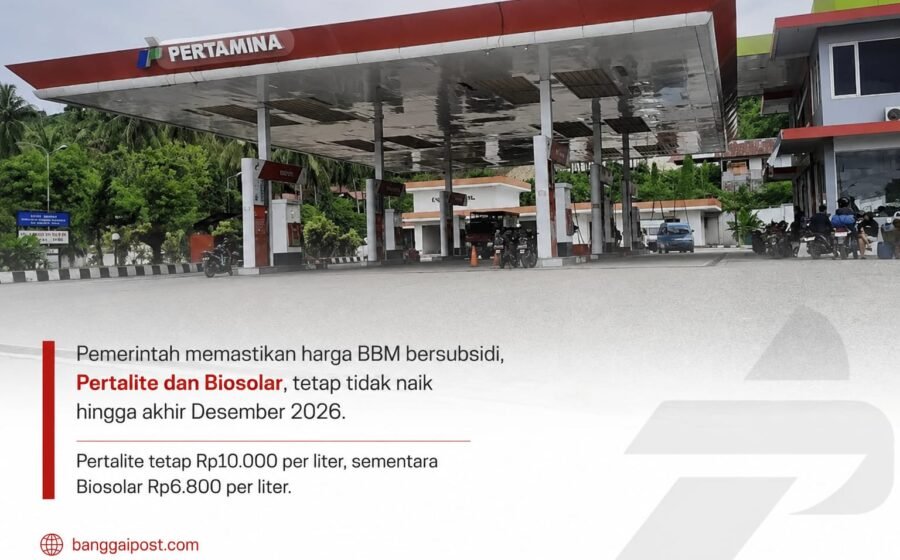 Pemerintah Pastikan Harga Pertalite Tak Naik hingga Desember 2026
