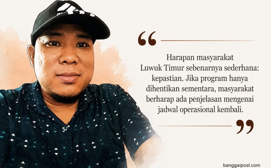 Bagaimana Nasib MBG di Luwuk Timur? Dihentikan Permanen atau Dilanjutkan? Masyarakat Menanti Kepastian