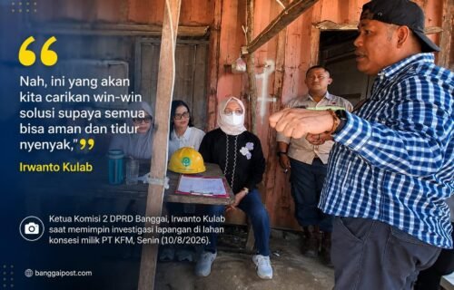 Irwanto Kulab Ungkap Hasil Investigasi Lahan PT KFM, Begini Katanya