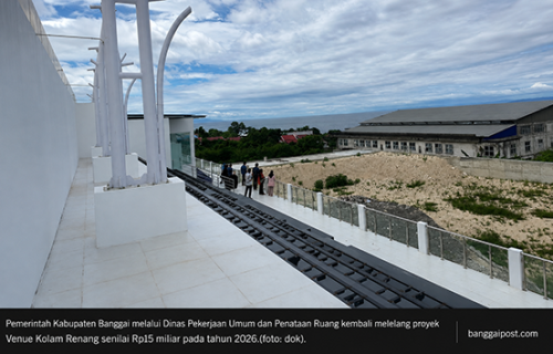 Hebat, di Tengah Kesulitan Fiskal Daerah, Pemda Masih Bisa Anggarkan Megaproyek Kolam Renang Tahap 2