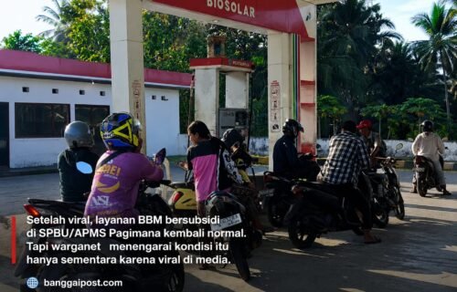 Stok BBM di Pagimana Kerap Kosong, Benarkah Mengalir ke Tambang Nikel?