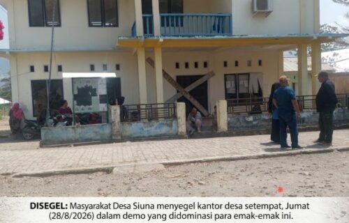Demo Warga Siuna Tuai Tanggapan BPD: Kami Bukan Pengacara, Jangan Bawa Lembaga ke Ranah Hukum