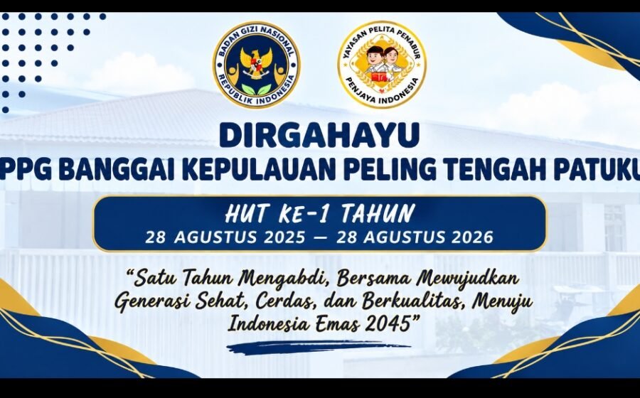 Genap Satu Tahun, SPPG Peling Tengah Terus Bertahan, Berbenah dan Melayani
