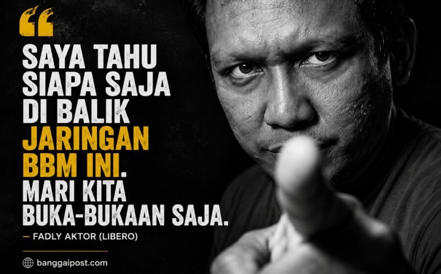 Terkait Terbakarnya Mobil Tangki di Balantak Utara, Libero Ungkap Dugaan Jaringan Pemain BBM