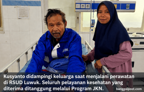 Lima Hari Dirawat di RSUD Luwuk, Kusyanto Tak Lagi Cemas Soal Biaya Berkat JKN