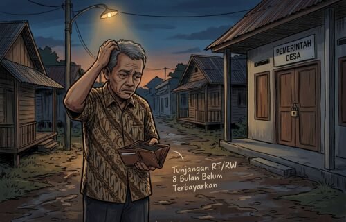 Tunjangan RT/RW 8 Bulan Belum Terbayarkan, Kinerja Pemdes Binsil K Jadi Sorotan