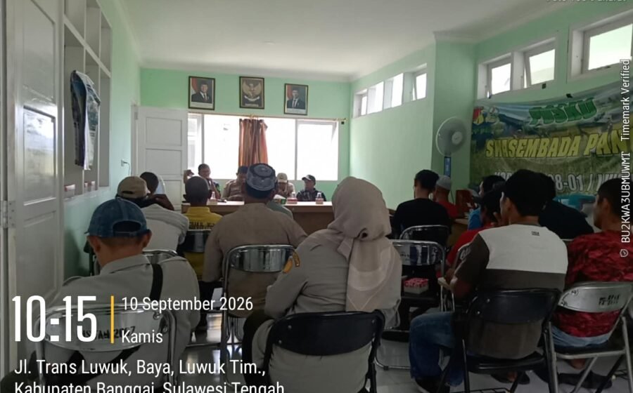Kemarau Panjang Ancam Sawah Luwuk Timur, Petani Diminta Bijak Gunakan Air