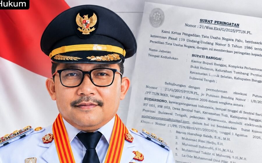 PTUN Palu Beri 21 Hari, Bupati Banggai Bisa Hadapi Upaya Paksa