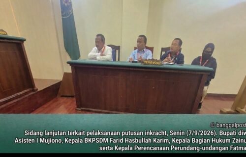 Bupati Banggai Tolak Laksanakan Putusan Inkracht, Hakim Minta Penolakan Tertulis