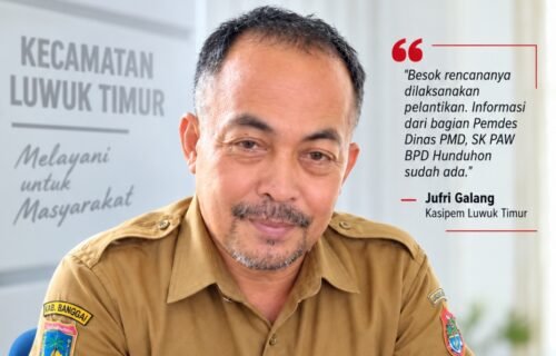 PAW BPD Hunduhon Dijadwalkan Dilantik Rabu, SK Disebut Sudah Terbit
