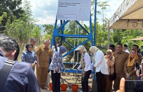 Pertamina EP DMF, ESDM, SERUNI KMP dan SKK Migas Sediakan Akses Air Bersih di Desa Loru Kabupaten Sigi Sulawesi Tengah