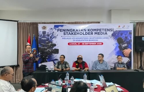 18 Wartawan Peserta UKW Banggai Dinyatakan Kompeten