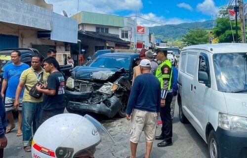 Tabrakan Hilux versus Granmax di Jalan Ahmad Yani, Ini Penjelasan Kasat Lantas