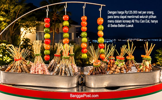 Akhir Pekan Makin Seru! Swiss-Belinn Luwuk Hadirkan “Kampoeng Bara Rasa All You Can Eat”