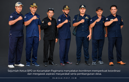 Ketua BPD se-Kecamatan Pagimana Mantapkan Barisan, Siap Kawal Aspirasi Warga