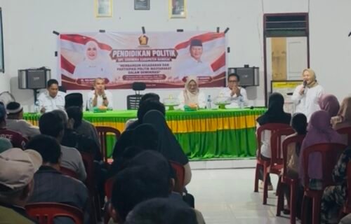 DPC Gerindra Banggai Gelar Pendidikan Politik di Balantak, Dorong Partisipasi Masyarakat