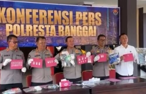 10 Tersangka Diamankan, Kapolresta Banggai Nyatakan Perang Terbuka Lawan Narkoba