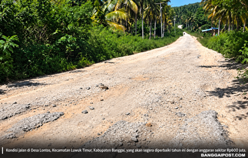 Jalan Lontos Dikerjakan Tahun Ini, Indangsari dan Lauwon Menyusul Tahun Depan