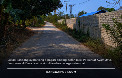 Warga Dua Desa Ancam Demo Kandang Milik PT Berkat Ayam Jaya Sempurna di Lontos