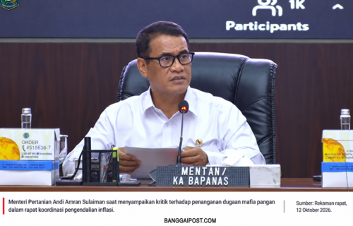 Mentan Amran Emosi di Depan Mendagri Tito: “Rapat Ini Gak Guna, Mafia Pangan Gak Ditangkap-Tangkap!”